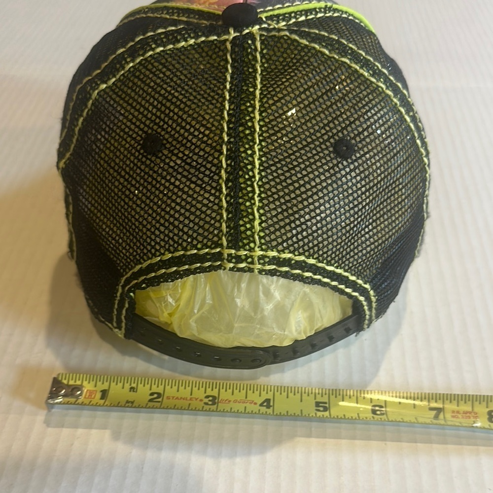 Disney Parks adult 60% cotton Tropical Sunset Trucker Hat mesh back adjustable - Picture 4 of 7